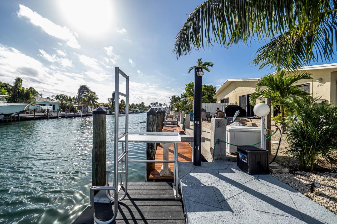 Newly Renovated 3Br2Ba Duplex With Private Dock Key Colony Beach Exterior foto